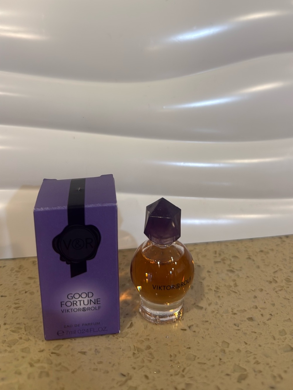 Viktor & Rolf Good Fortune Mini - Purple & Amber Bottle
